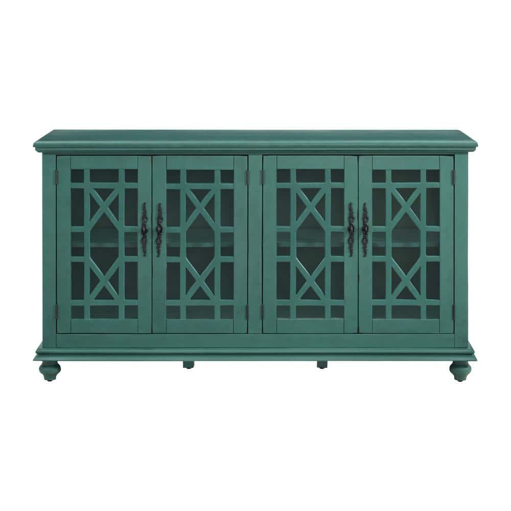 Martin Svensson Home Jules 63" TV Stand Teal Green Finish