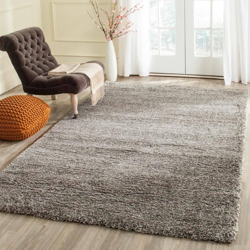 Milan Shag SG180 Power Loomed Indoor Area Rug - Grey - 8'x10' - Safavieh
