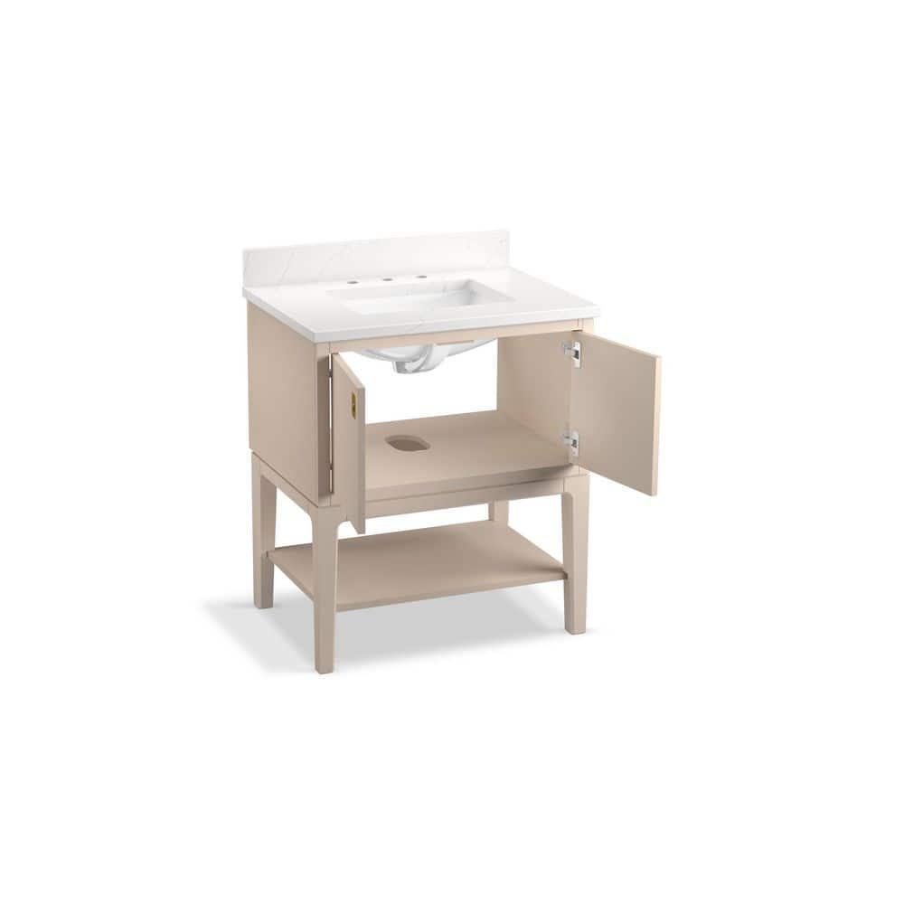 Seagrove By Studio McGee 30 in. Bathroom Vanity Cabinet With Sink And Quartz Top