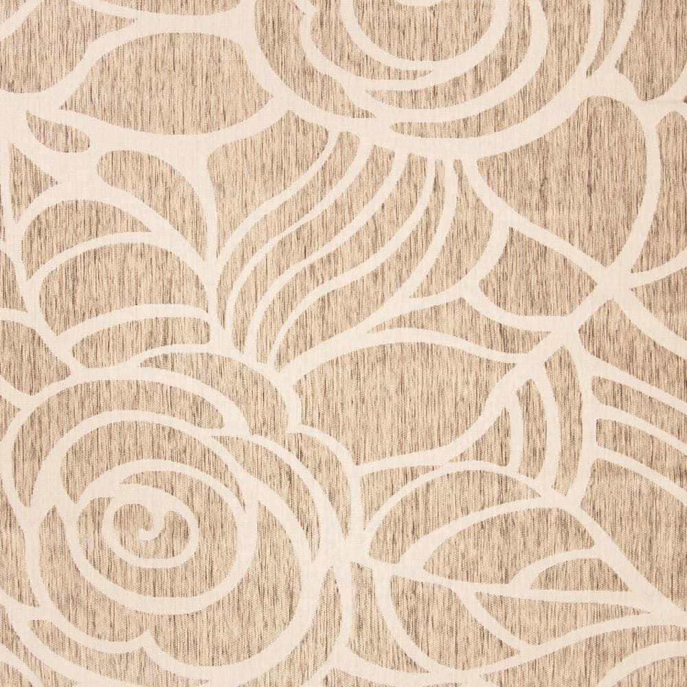 Courtyard CY5141 Power Loomed Indoor/Outdoor Area Rug - Coffee/Sand - 5'3"x7'7" - Safavieh.