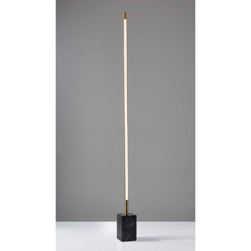 Modern LED Marble Floor Lamp (65")