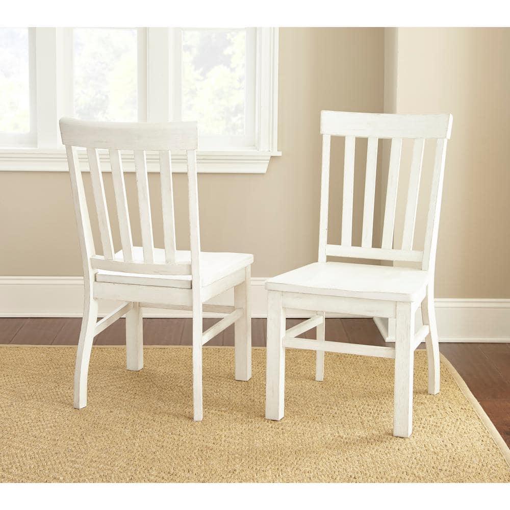Steve Silver Cayla White Side Chair - set of 2