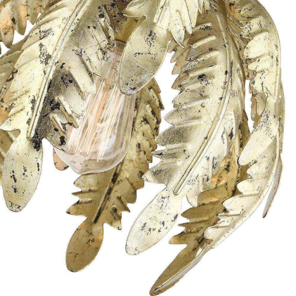 Livex Lighting - Acanthus - 1 Light Semi-Flush Mount in Coastal Style - 12.63