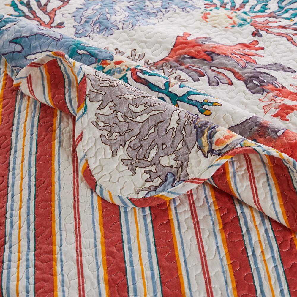 Atlantis Quilted Reversible Throw