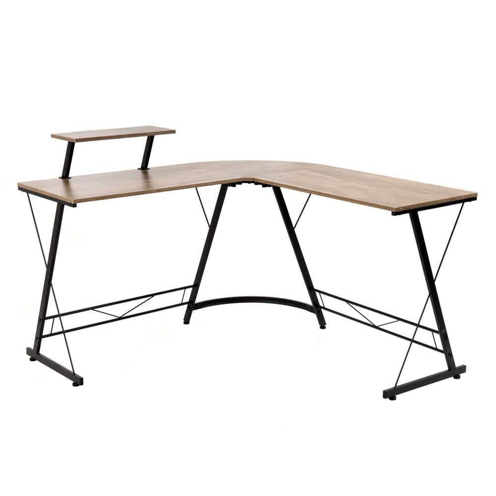 Inbox Zero Agide Metal Base Computer Desk