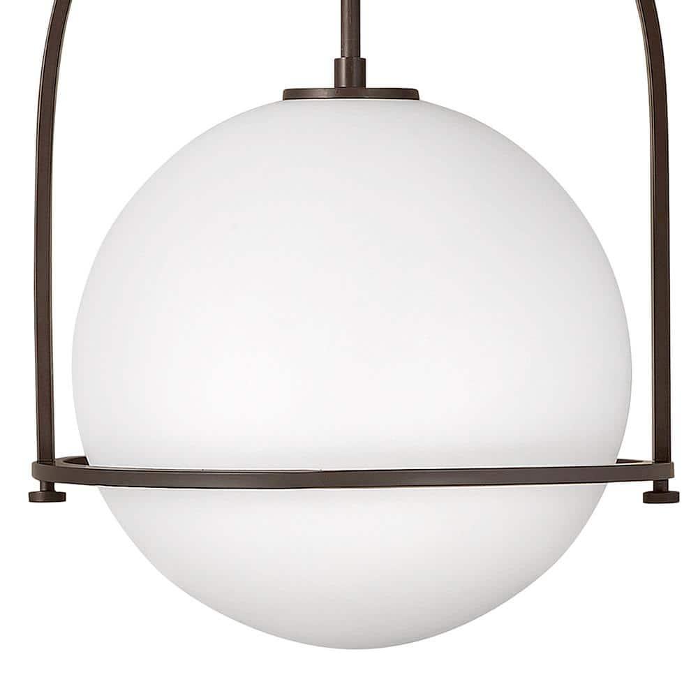 Arie Single Light Glass Dimmable Pendant