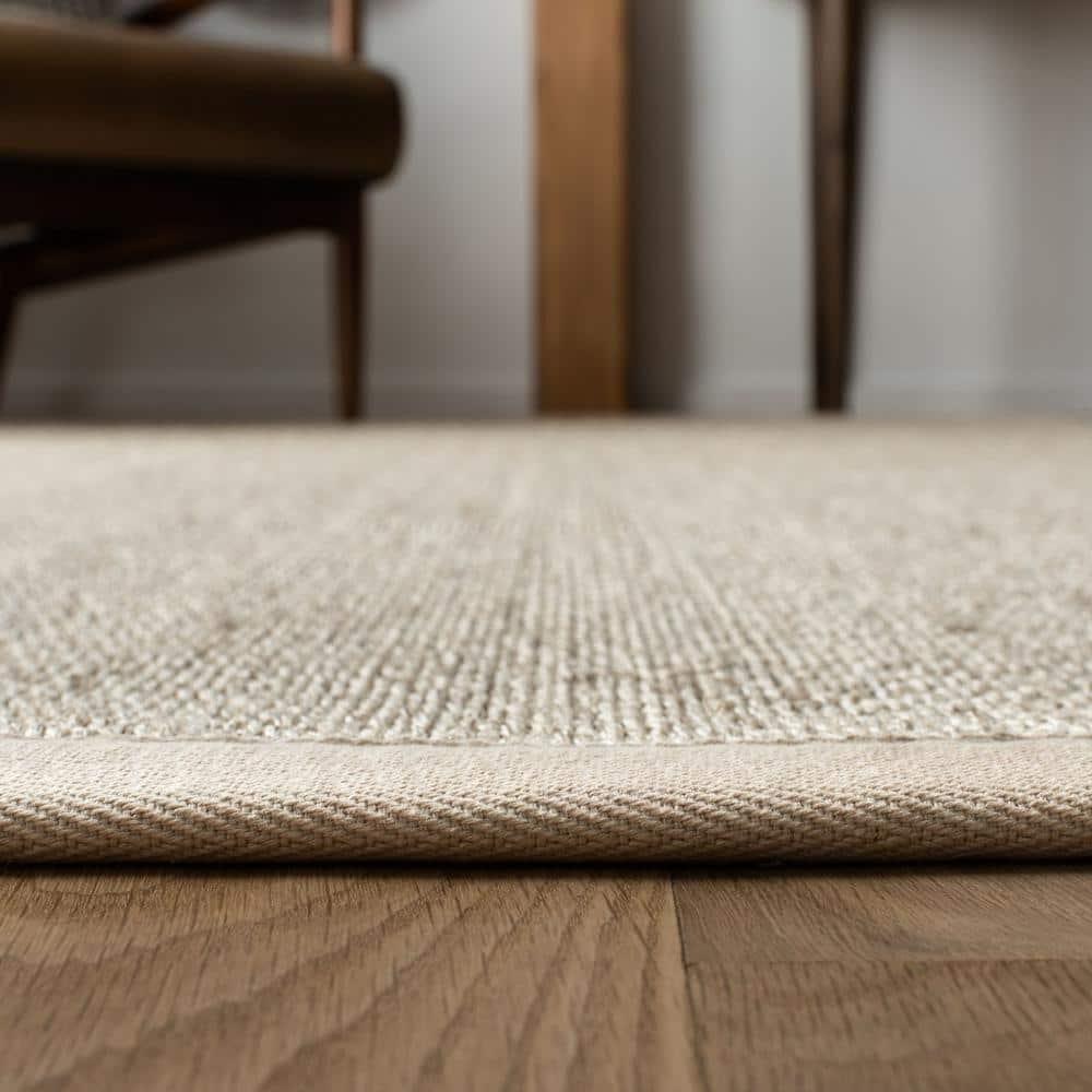 Natural Fiber NF143 Power Loomed Indoor Area Rug - Marble/Beige - 8'x10' - Safavieh