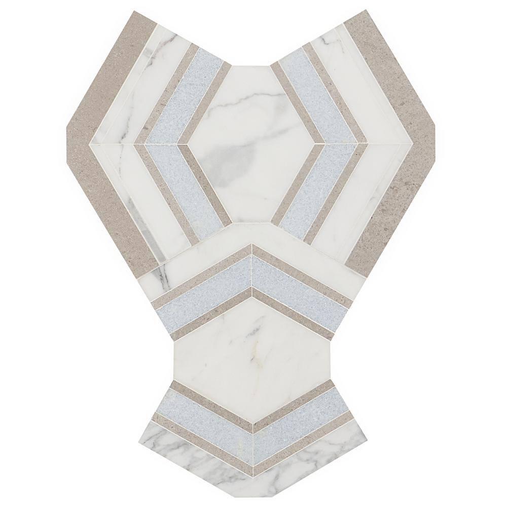 Bond Tile Tenor Marble Random Mosaic Wall & Floor Tile