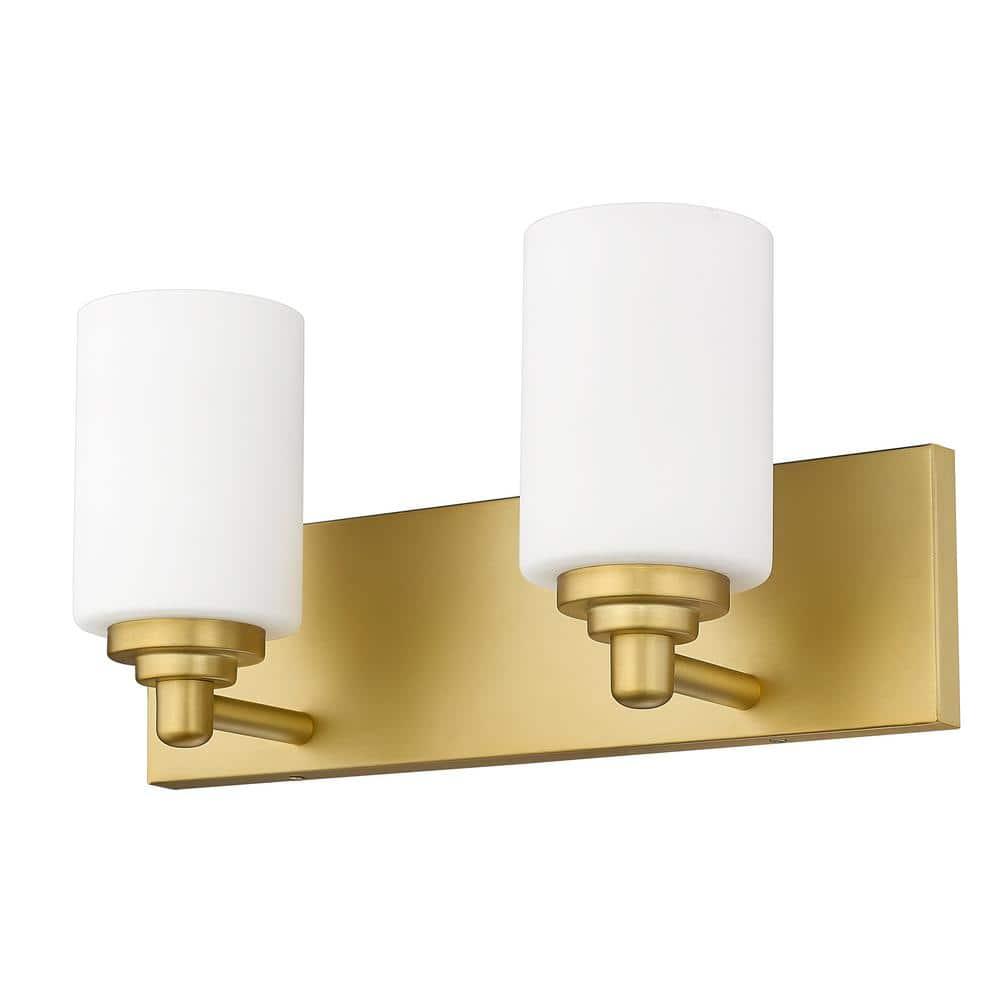 Z-Lite Soledad 2 - Light Vanity in  Brushed Gold