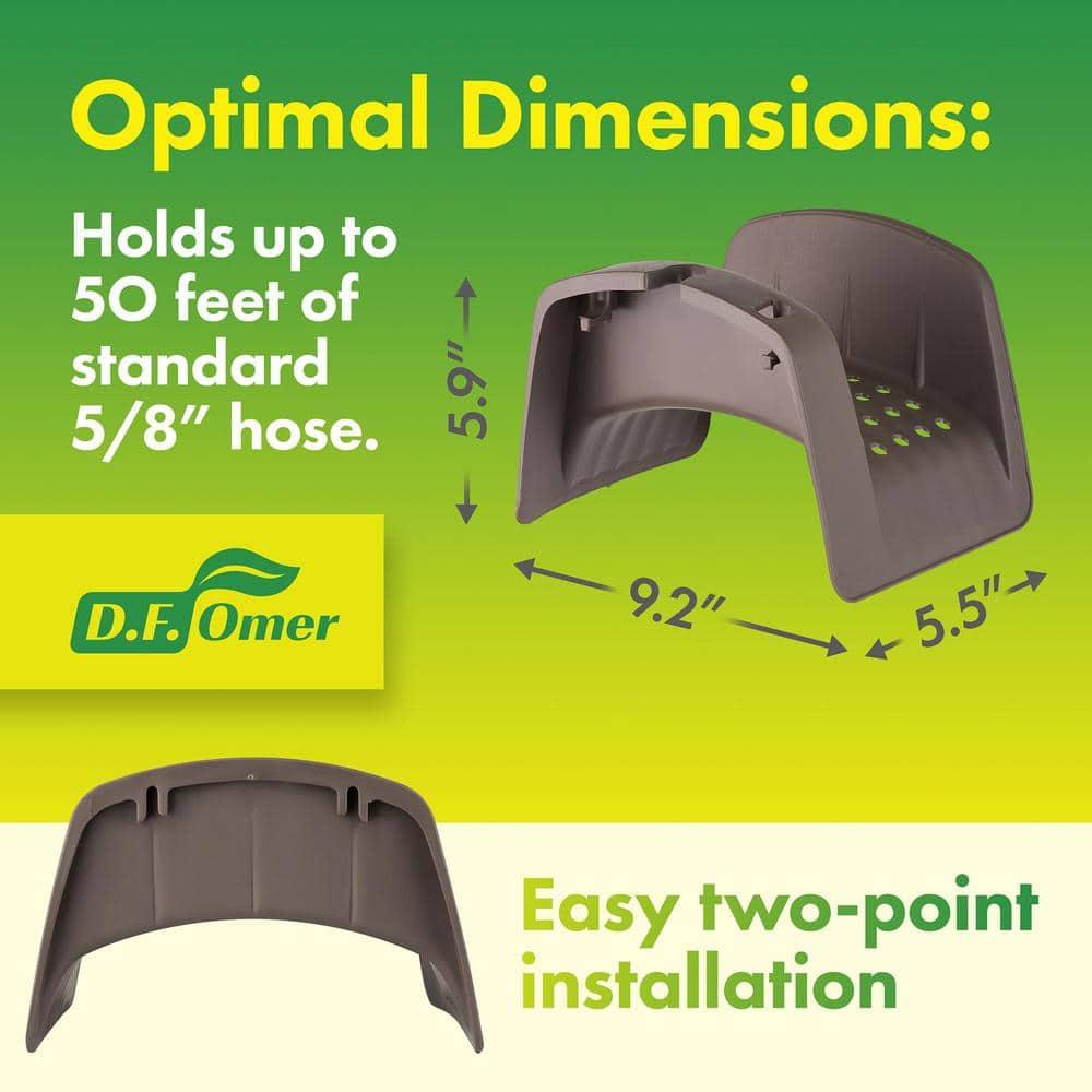 D.F. Omer Plastic Wall Hose Holder