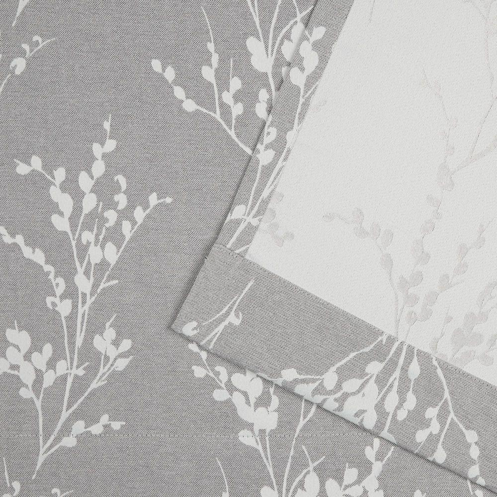 Nicole Miller Nicole Miller Turion Floral Room Darkening Blackout Grommet Top Curtain Panel Pair (Set of 2)