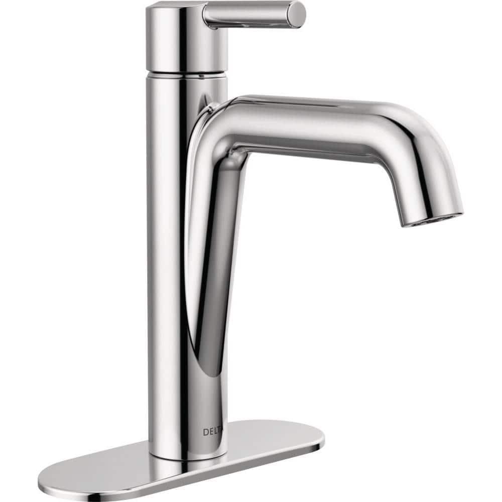 Nicoli Single Hole Bathroom Faucet with Drain Assembly, Single Handle Bathroom Sink Faucet