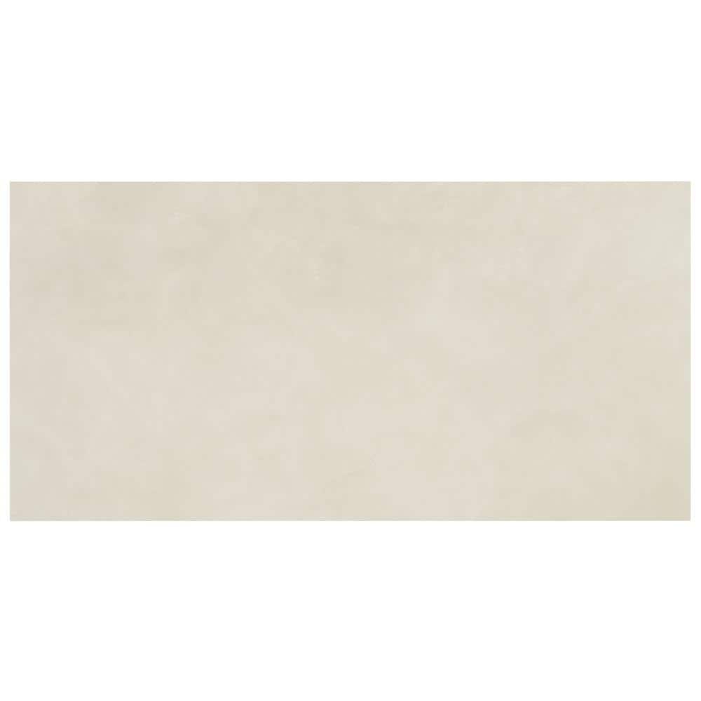 Bond Tile Ryx 15.74 in. x 31.49 in. Matte Porcelain Concrete Look Floor and Wall Tile (13.77 Sq. Ft. / Case)
