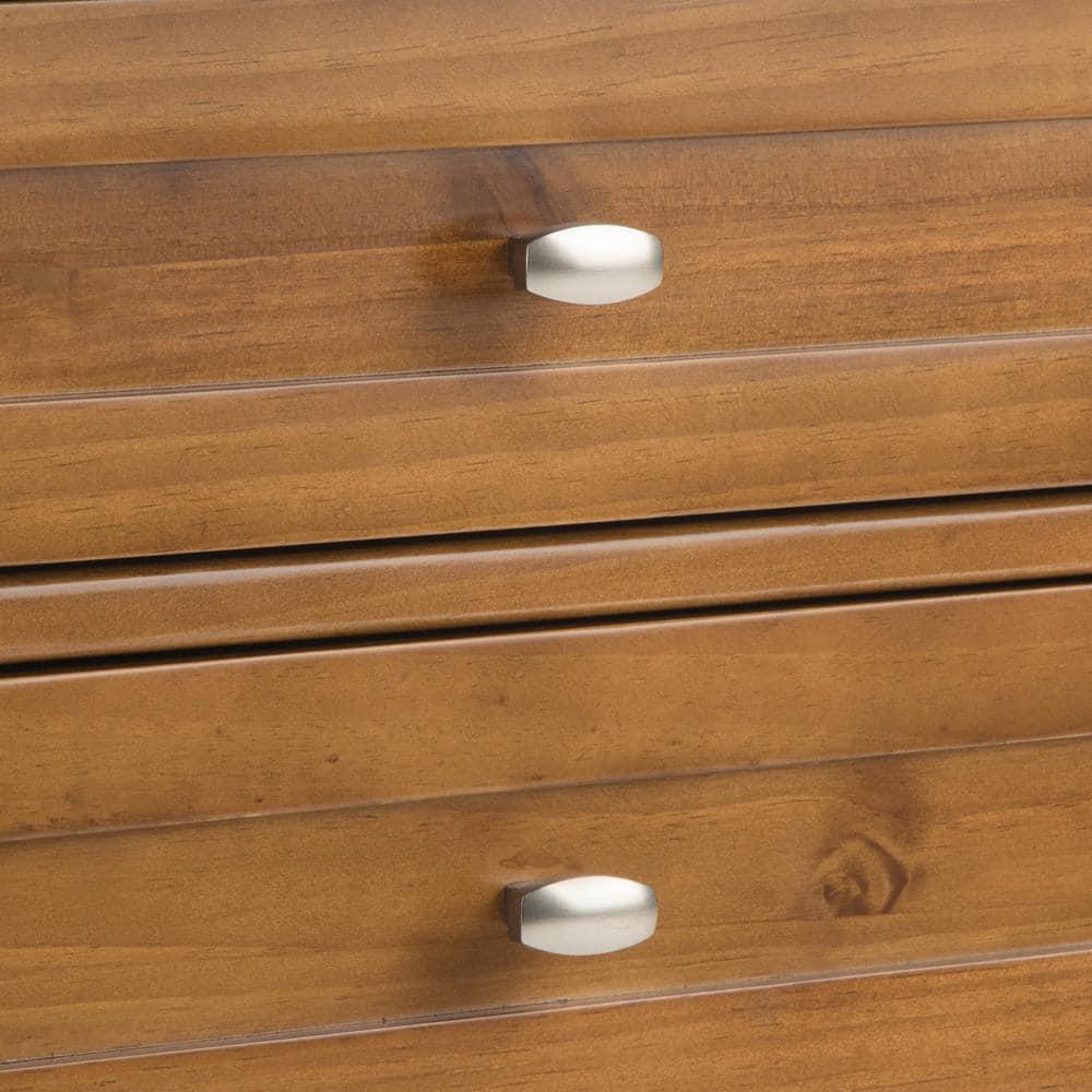 Simpli Home Warm Shaker 24"W Solid Wood Bedside Table with Two Drawers