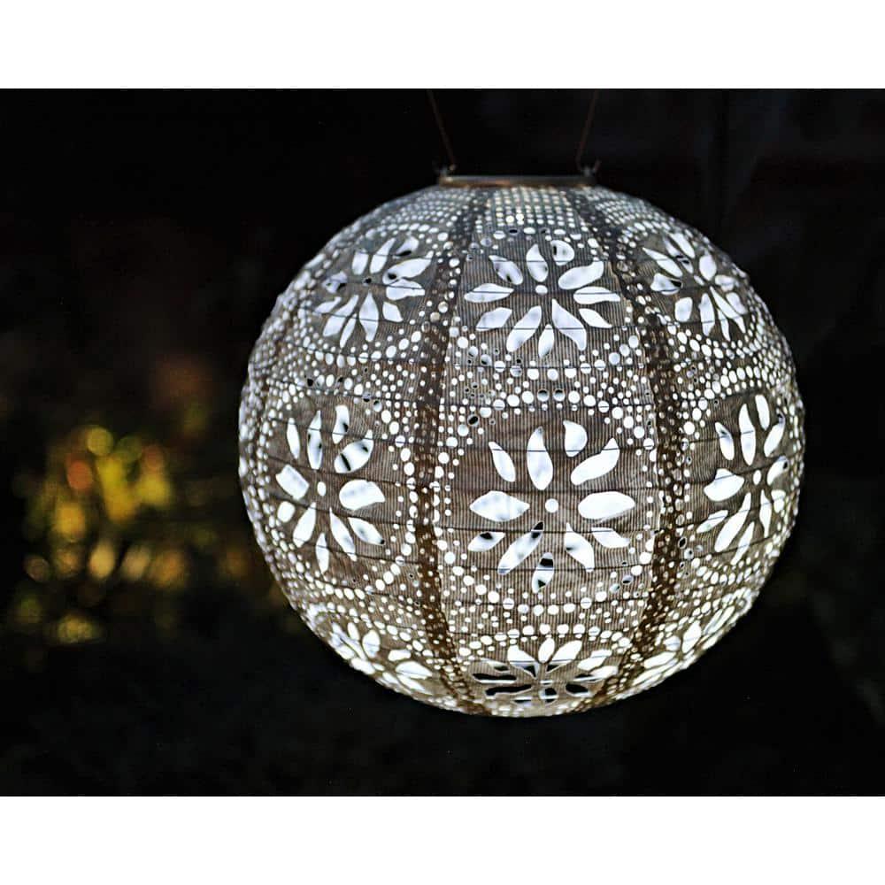 Boho Globe Solar Outdoor Lantern