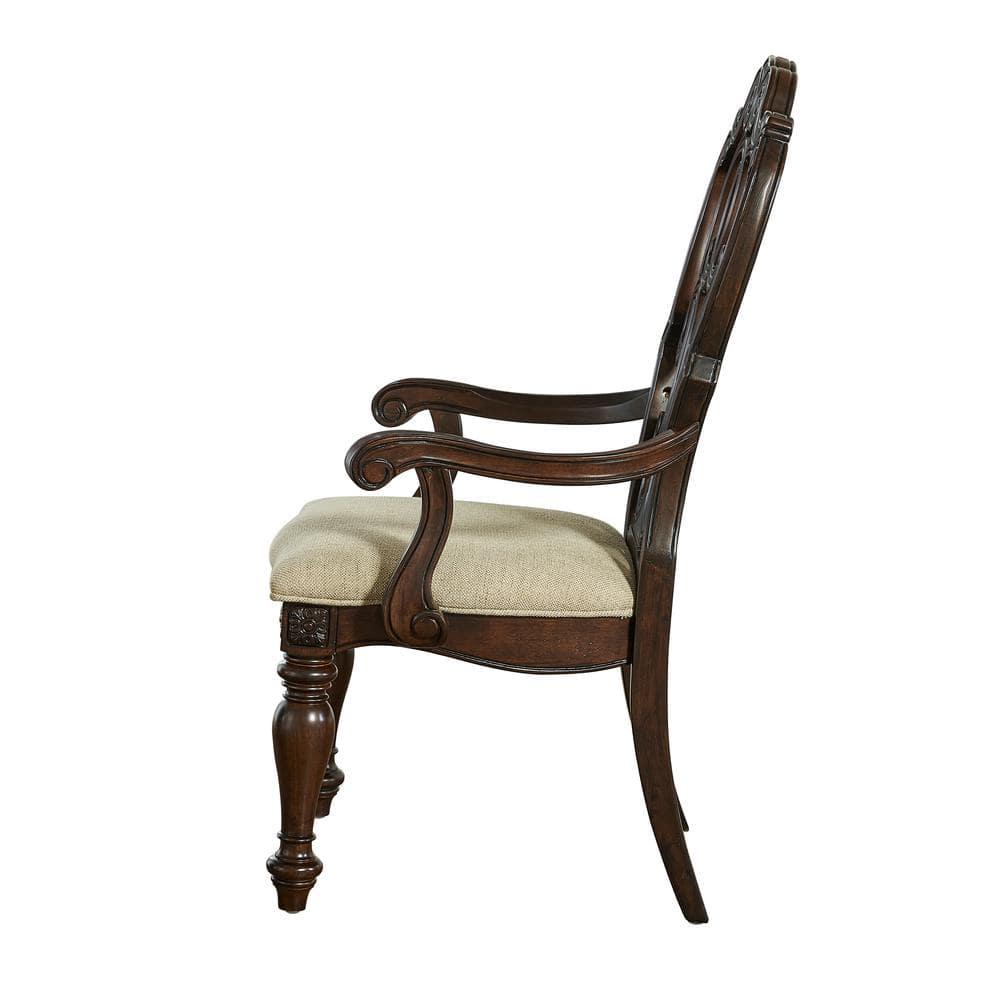 Steve Silver Royale Pecan Brown Side Chair