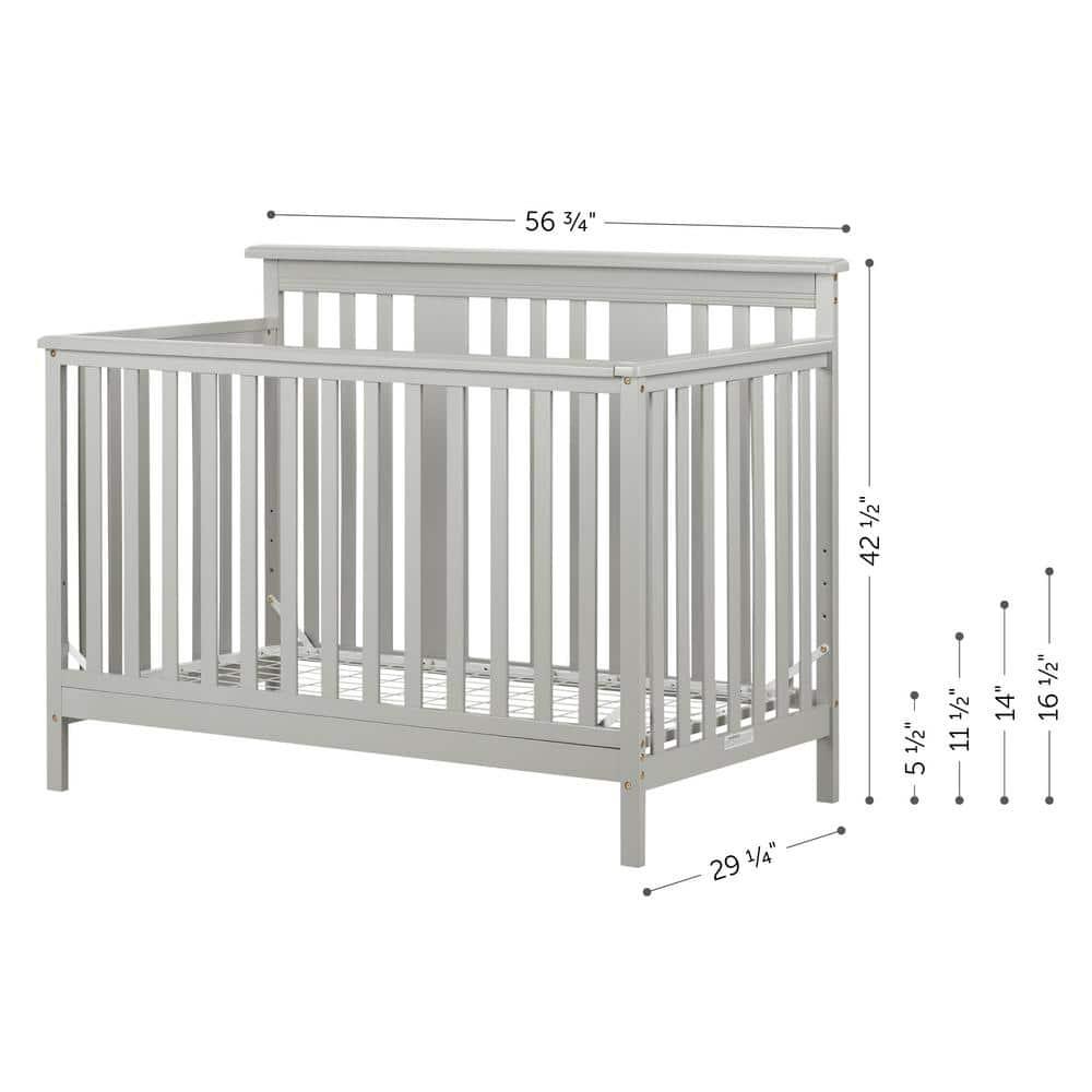Cotton Candy 2 -in-1 Convertible Crib