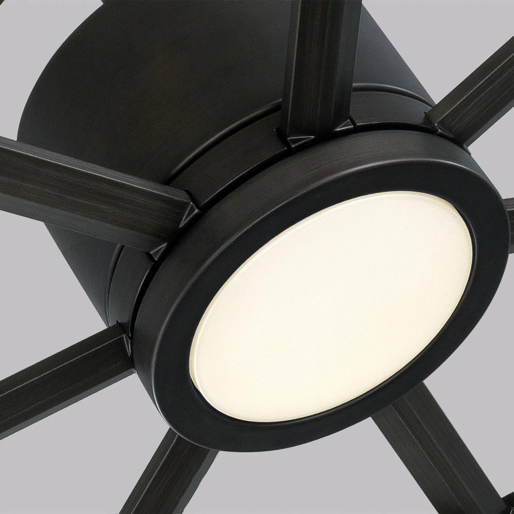 Monte Carlo Prairie Prairie 62" 14 Blade Indoor / Outdoor Dc Ceiling Fan - Grey