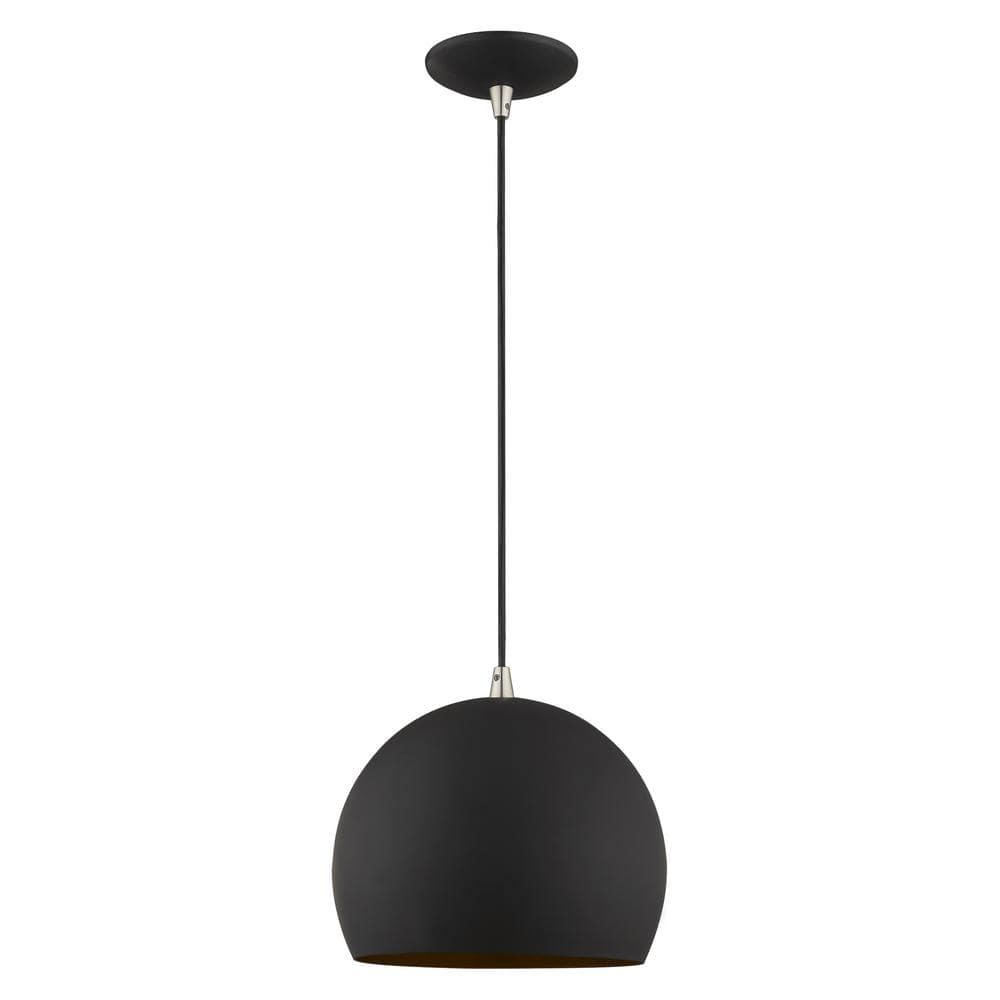 Schultz Single Light Metal Dimmable Pendant