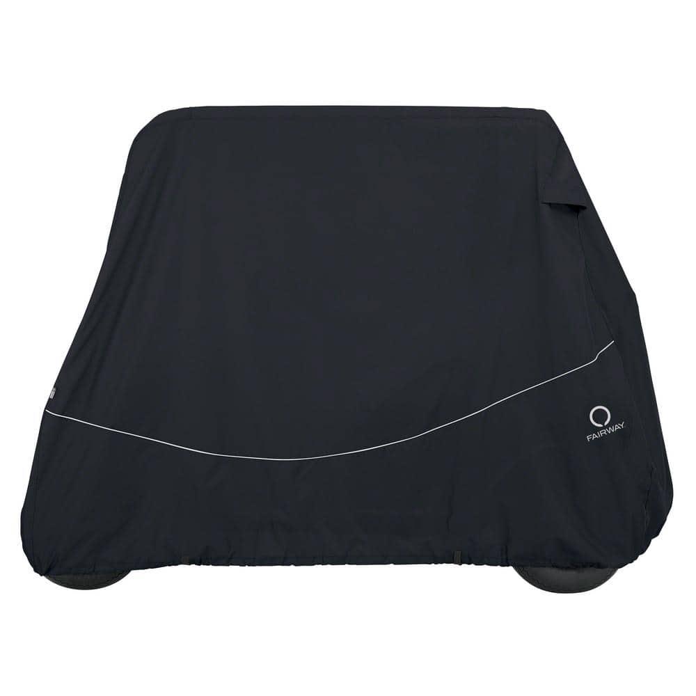 Fairway Short Roof Golf Car Quick-Fit Cover Black