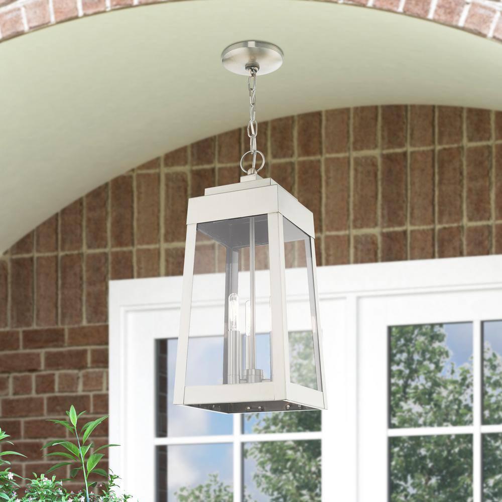 Livex Lighting Oslo 3 - Light Pendant in  Brushed Nickel