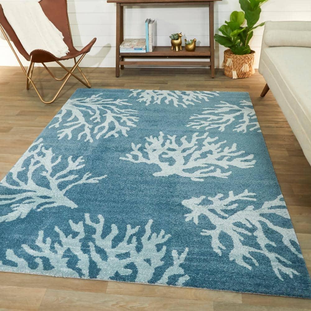 Boca Blue Area Rug