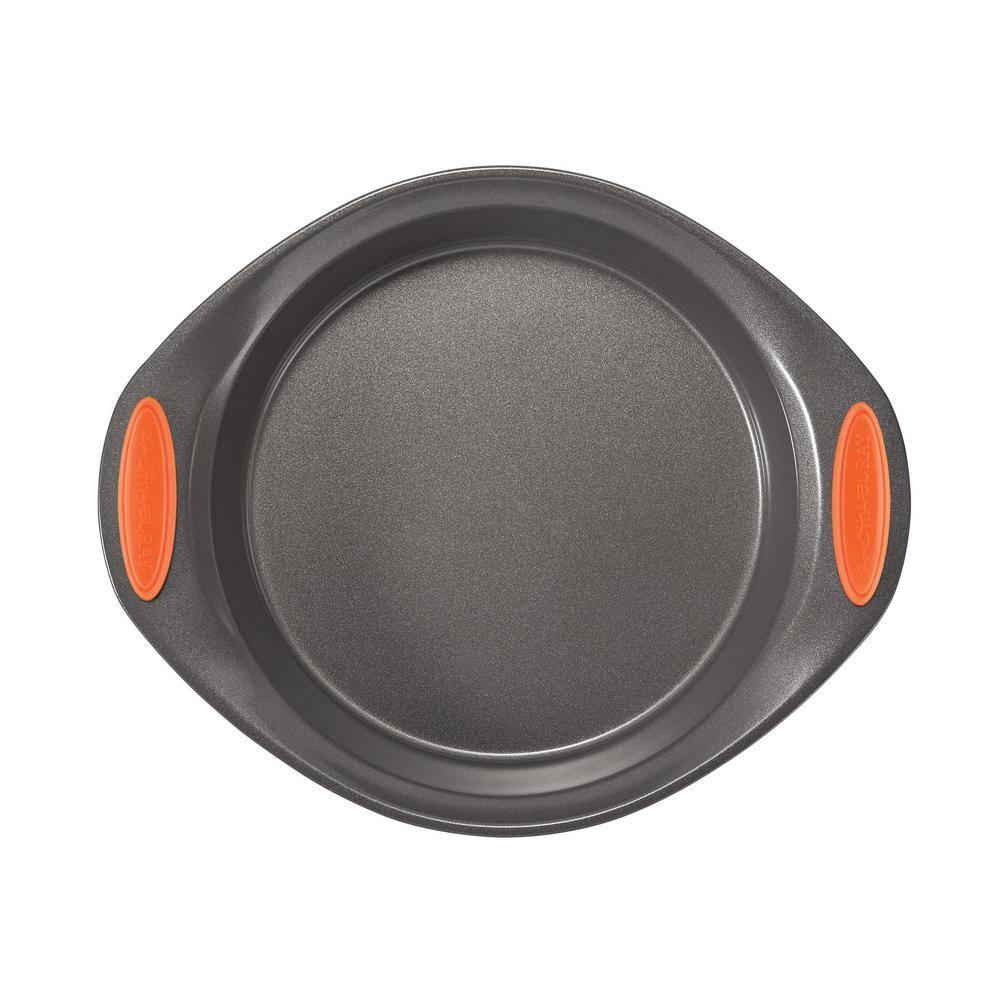 Rachael Ray Rachael Ray Yum-O Nonstick Bakeware Oven Lovin’ Round Cake Baking Pan, 9 Inch
