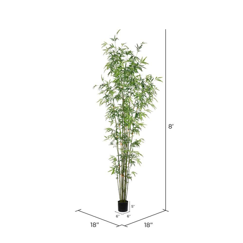 Birch Lane™ Kimmell 96'' Faux Bamboo Plant in Pot