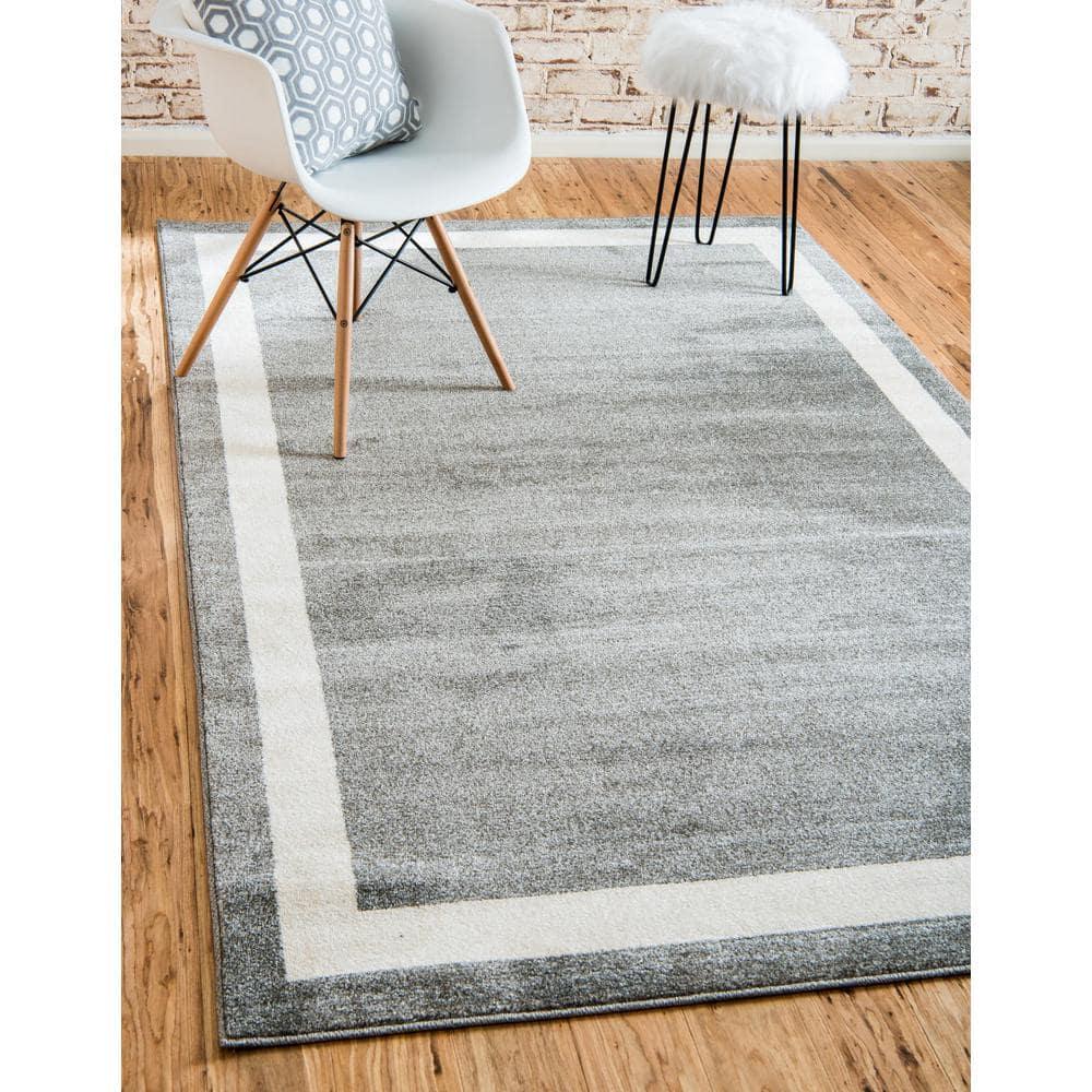 Del Mar Maria Gray 5' 0 x 8' 0 Area Rug