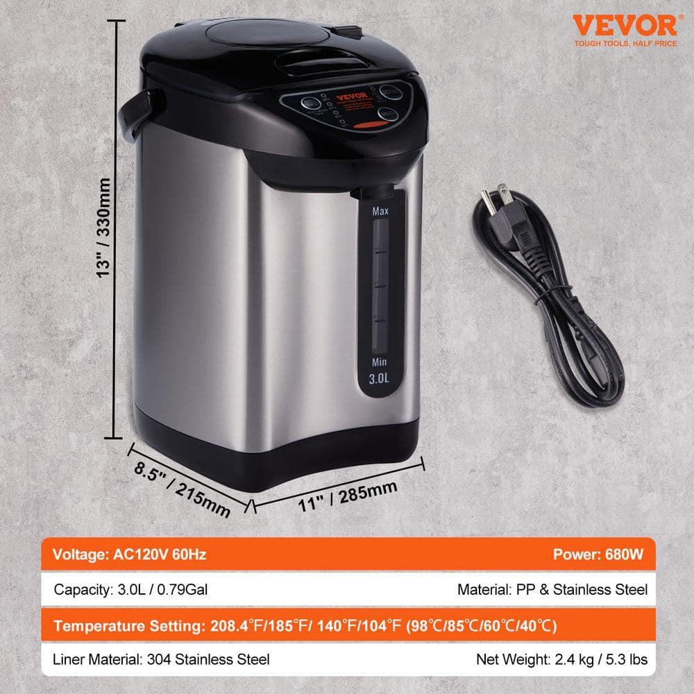 VEVOR Stainless Steel Electric Tea Kettle