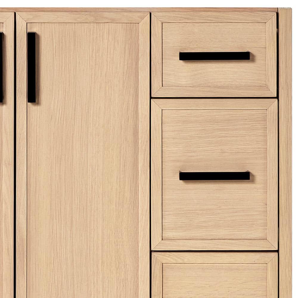 Ariel Kelly 43 Inch Single Rectangular Sink Bathroom Vanity With Quartz Countertop