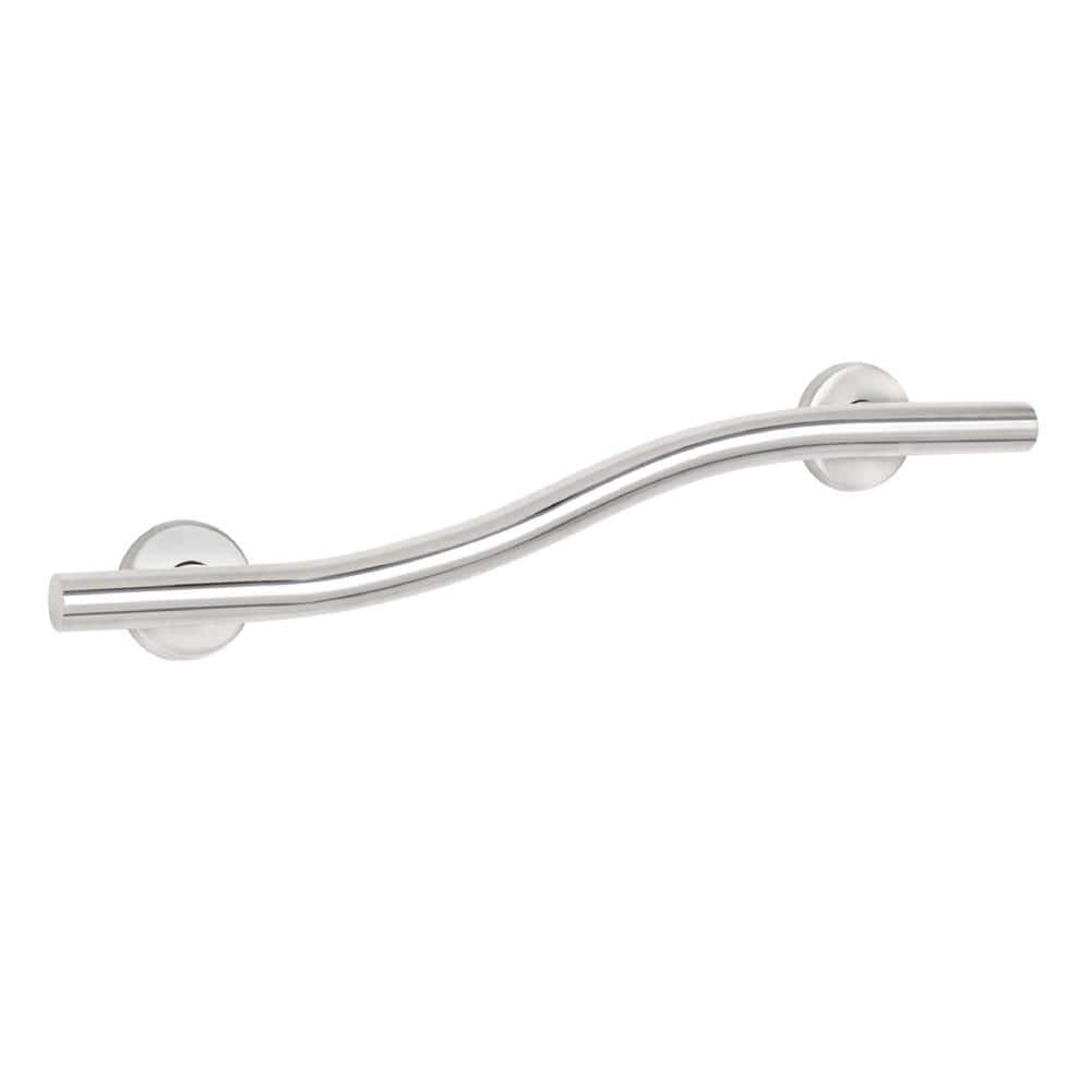 Lifestyle & Wellness Stainless Steel Wave Grab Bar