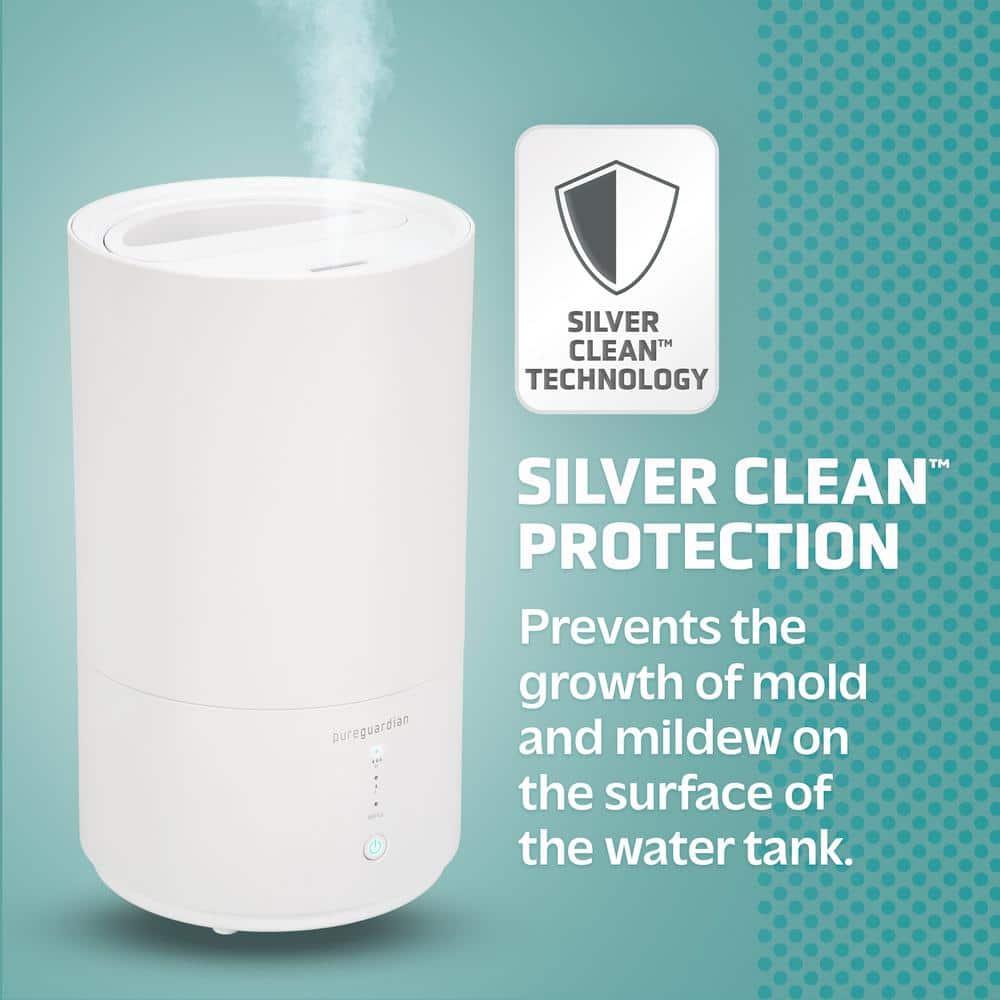 Pure Guardian 30-Hour 0.80 Gal. Cool Mist Ultrasonic Humidifier with Aroma Tray, 330 Sq. ft. H950AR