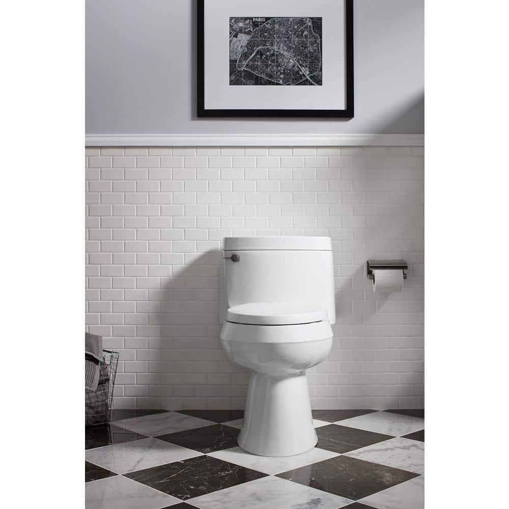 Cimarron® 1.28 GPF Water Efficient Elongated One-Piece toilet (Seat Included)