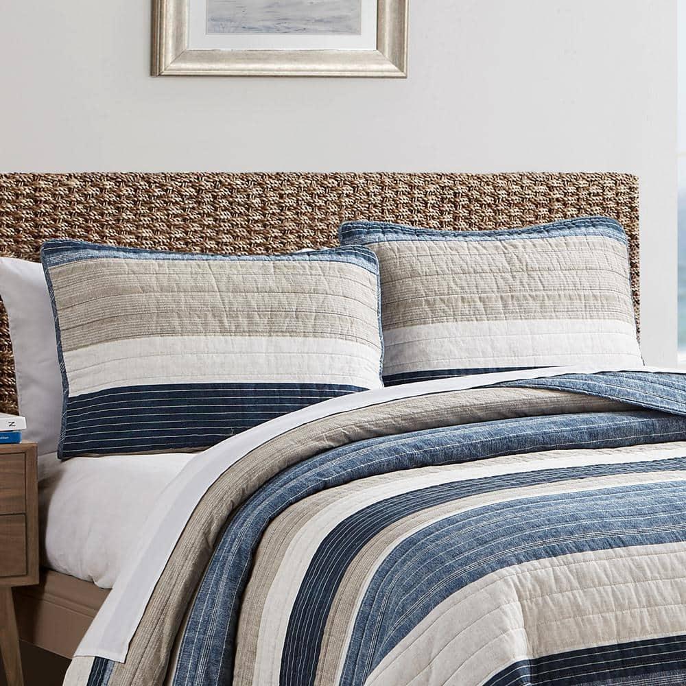 Nautica Nautica Ridgeport Cotton Reversible Quilt Set
