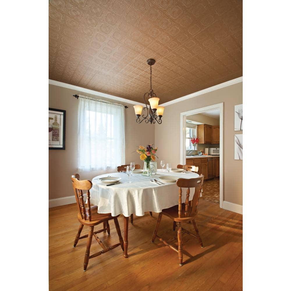 Armstrong World Industries Wellington 1 ft. x 1 ft. Drop-In Mineral Fiber Ceiling Tile in White (Set of 40)