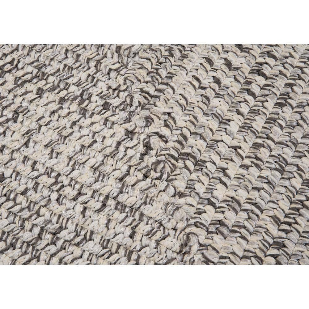 CC19R120X156R Corsica - Alfombra Plateada Brillante de 10'x13', 100% Polipropileno - Rectangular.