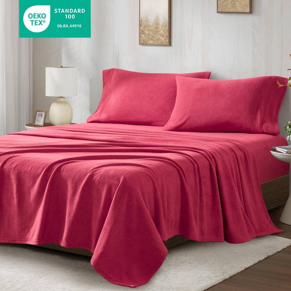 Madison Park Micro Fleece Sheet Set