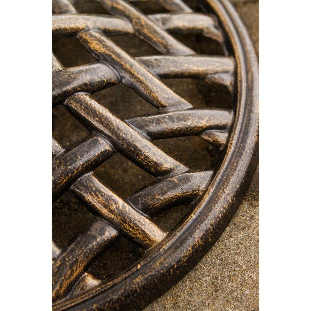 Cambridge Outdoor Iron Umbrella Base, Bronze