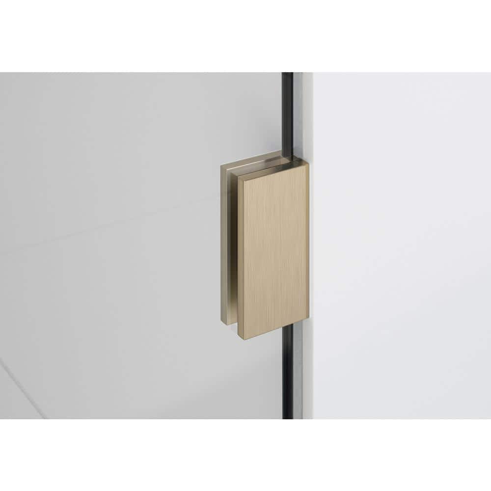 Vela 30 in. x 78 in. Fully Frameless Single Fixed Shower Panel
