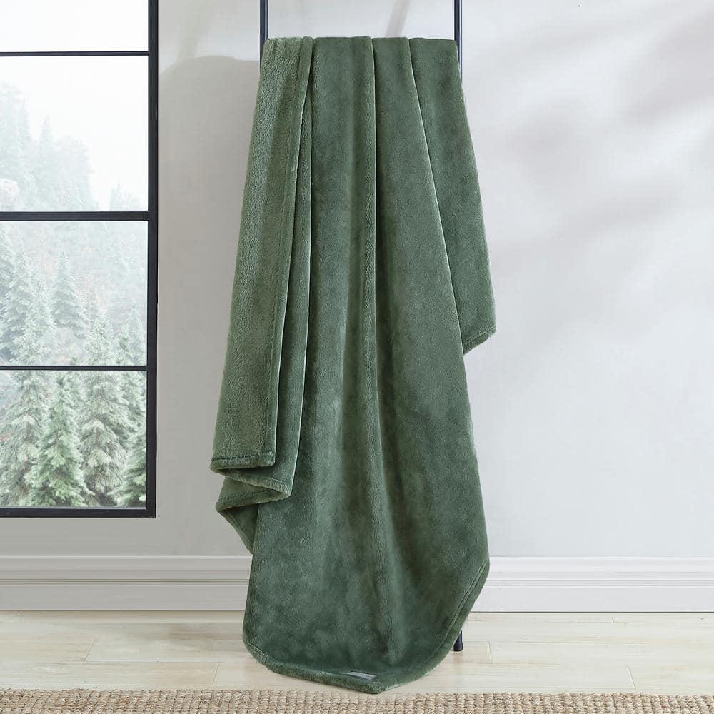 Eddie Bauer Eddie Bauer Ultra Lux Plush Solid Throw Blankets