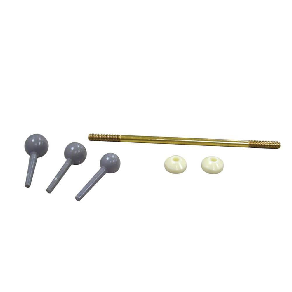 Danco  3/16 in. Dia. Brass  Pop-Up Drain Ball Rod Assembly