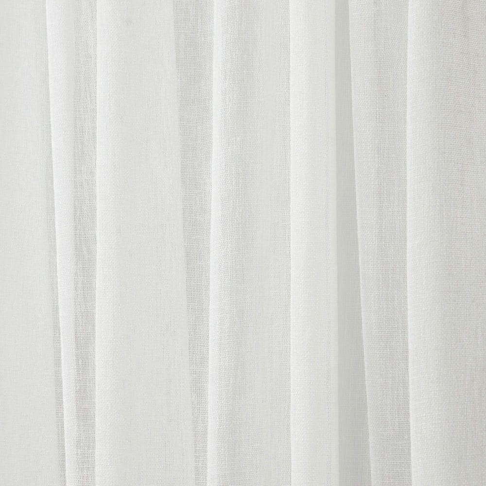 Nicole Miller Nicole Miller Belfry Sheer Rod Pocket Top Curtain Panel (Set of 2)
