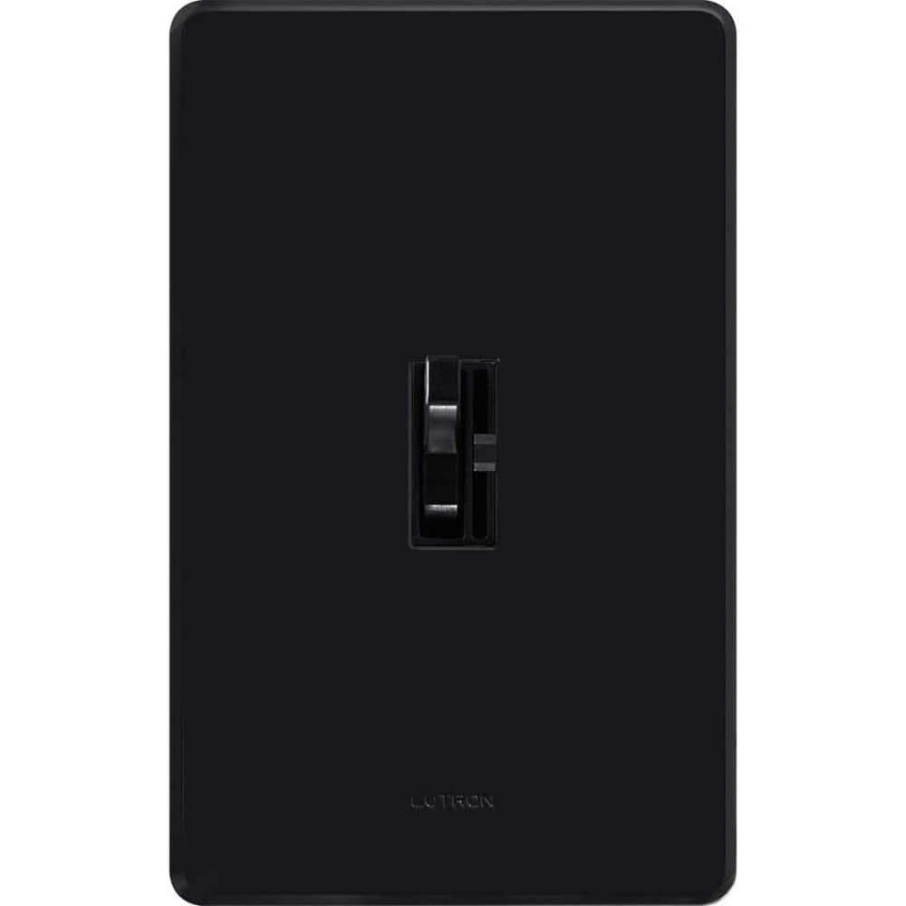 Black Smart LED Toggle Dimmer Switch for Dimmable Bulbs