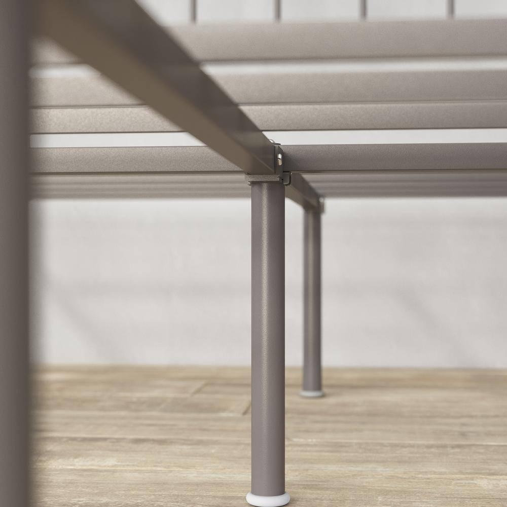 Zinus Florence 42" Modern Farmhouse Metal Platform Bed