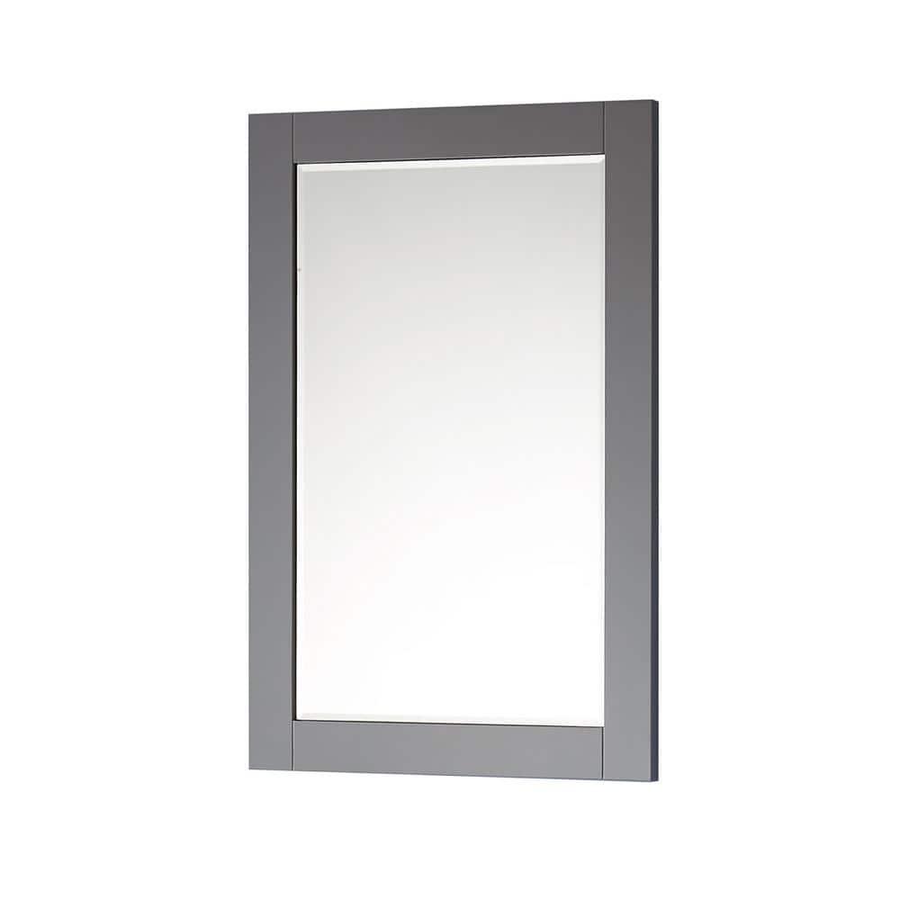 Ivy Wood Flat Wall Mirror