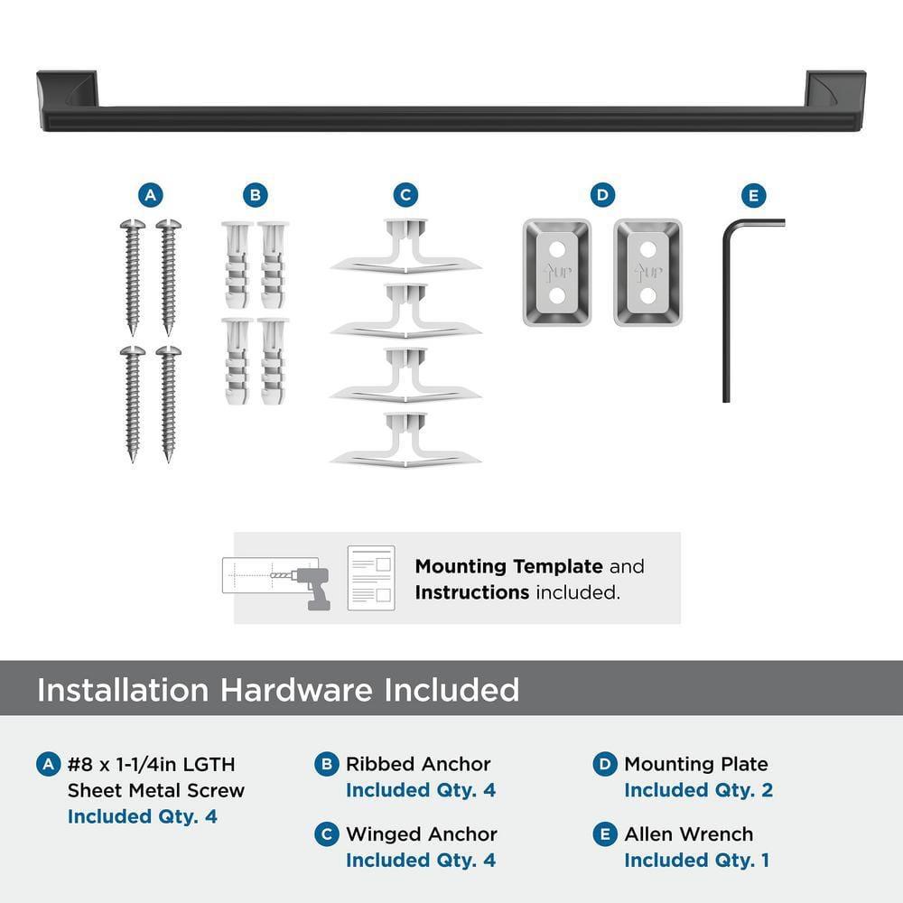Mulholland 25.75" Wall Mounted Towel Bar