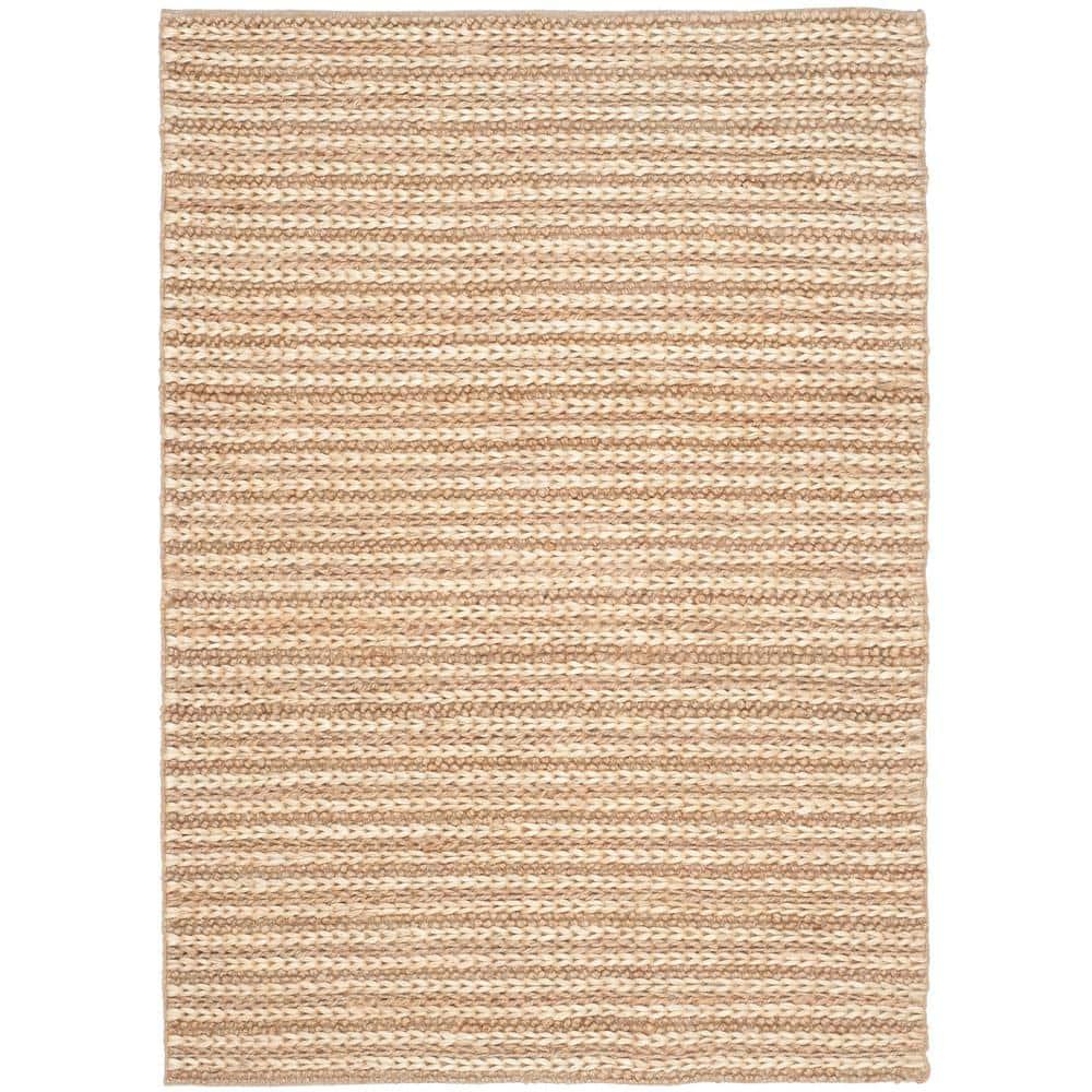 Natural Fiber NF653 Hand Woven Indoor Accent Rug - Natural - 3'x5' - Safavieh.