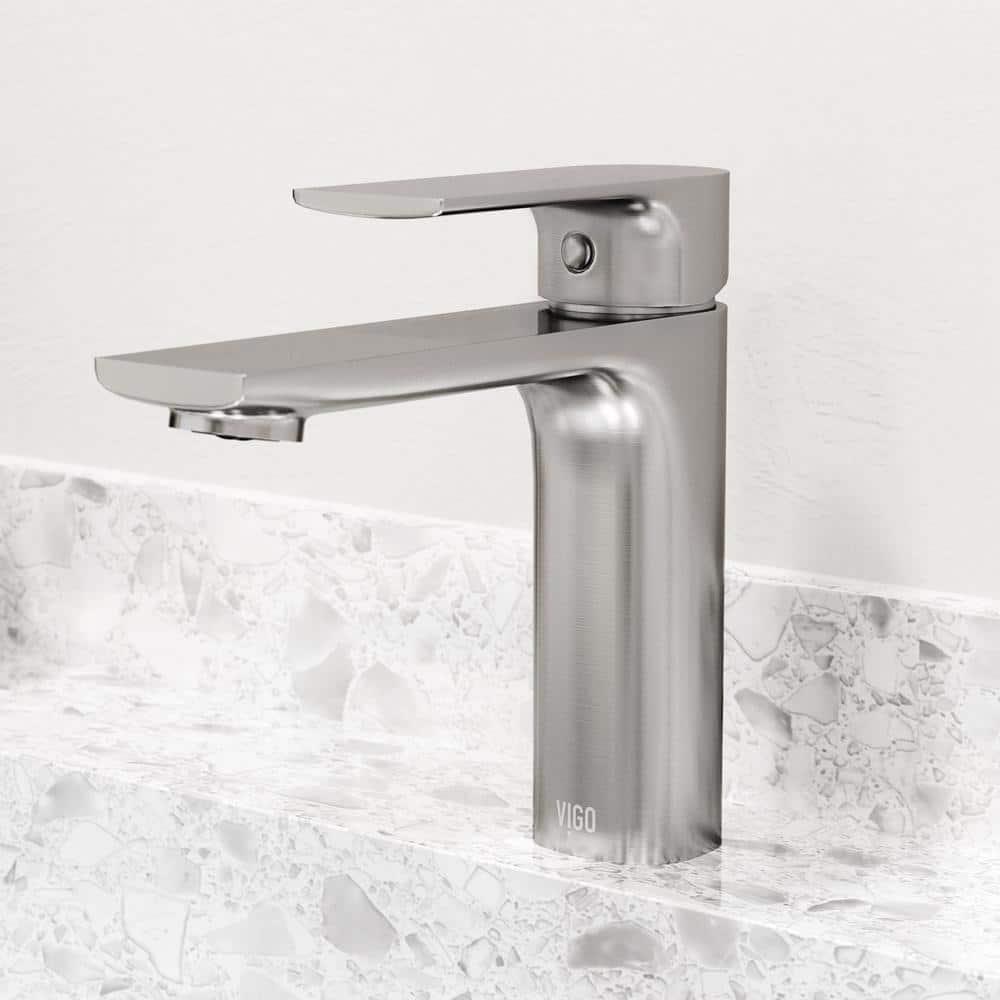 Davidson 6" H Single Handle Single Hole Bathroom Faucet