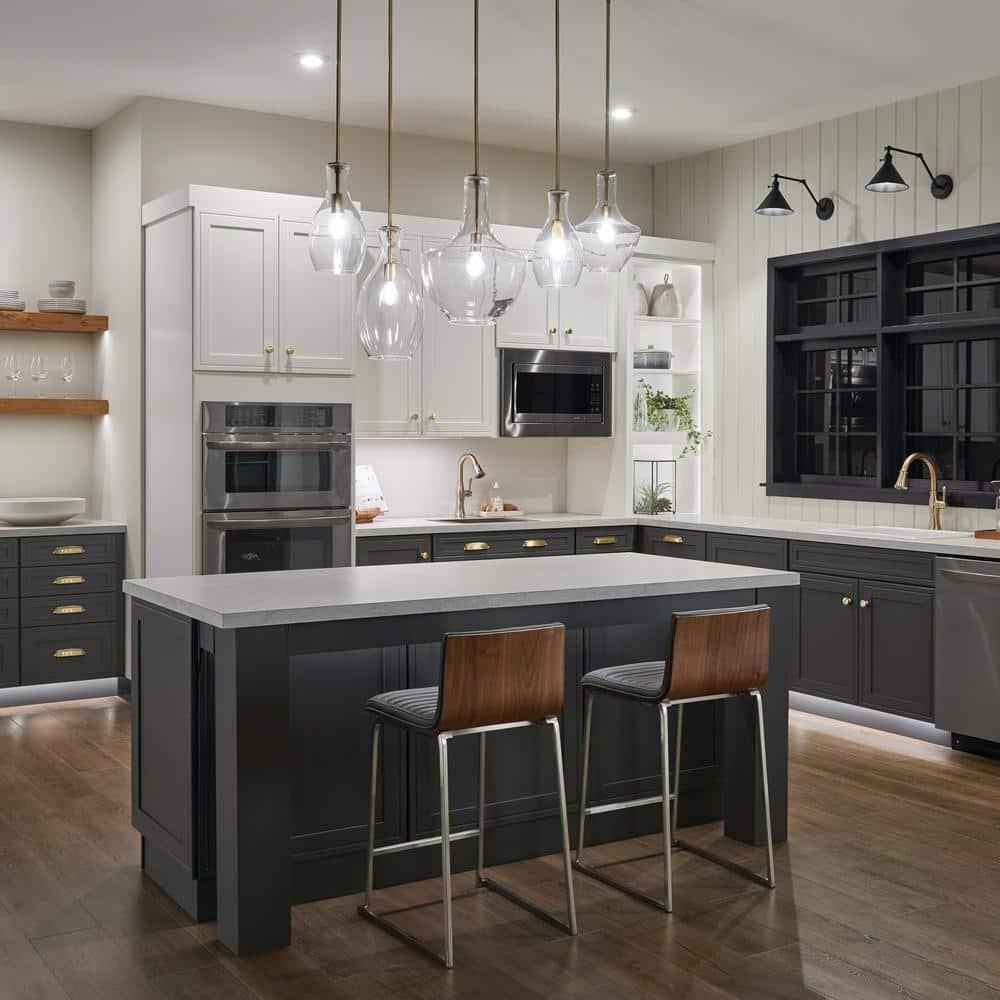 Kichler Lighting Everly 1 - Light Pendant in  Natural Brass